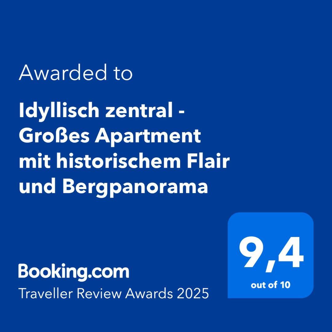 Idyllisch Zentral - Grosses Apartment Mit Historischem Flair Und Bergpanorama Löbau Εξωτερικό φωτογραφία